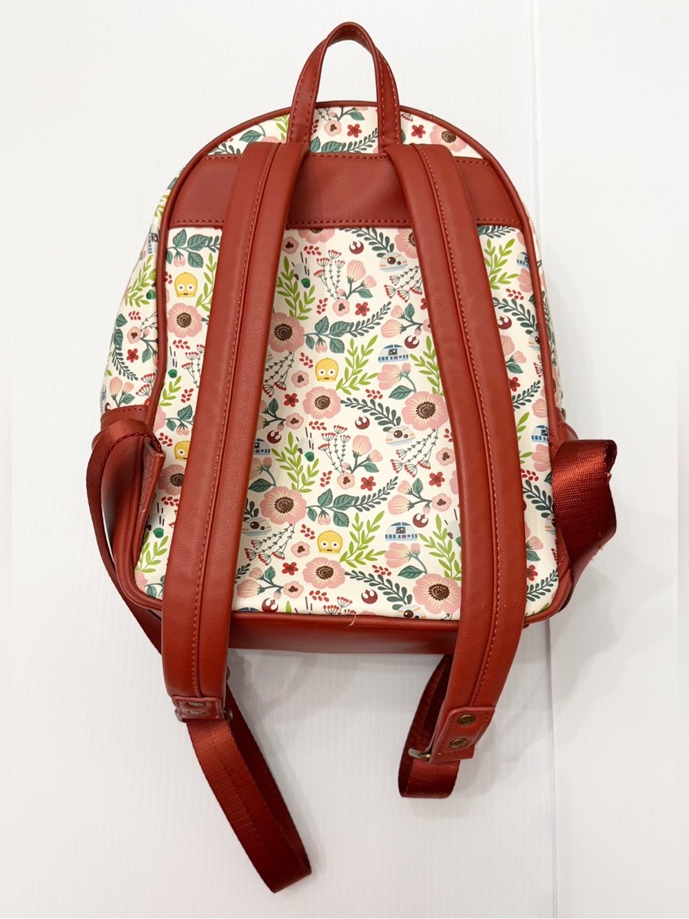 Loungefly Star Wars Floral Mini Backpack - Picture 4 of 16